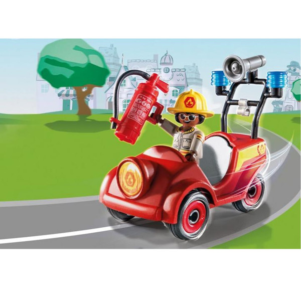 Playmobil d.o.c. mini coche de bomberos D