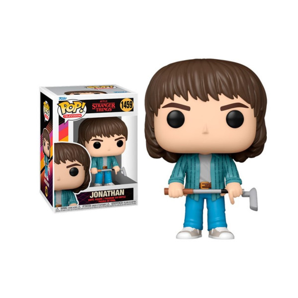 Funko pop Stranger Things s4 Jonathan com clube de golfe D