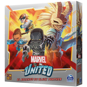 Juego de mesa marvel el ascenso de black panther pegi 10 D