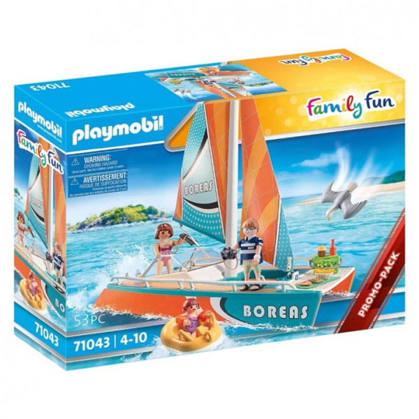 Playmobil family fun catamaran D