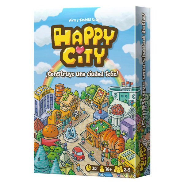 Juego de mesa happy city pegi 10 D