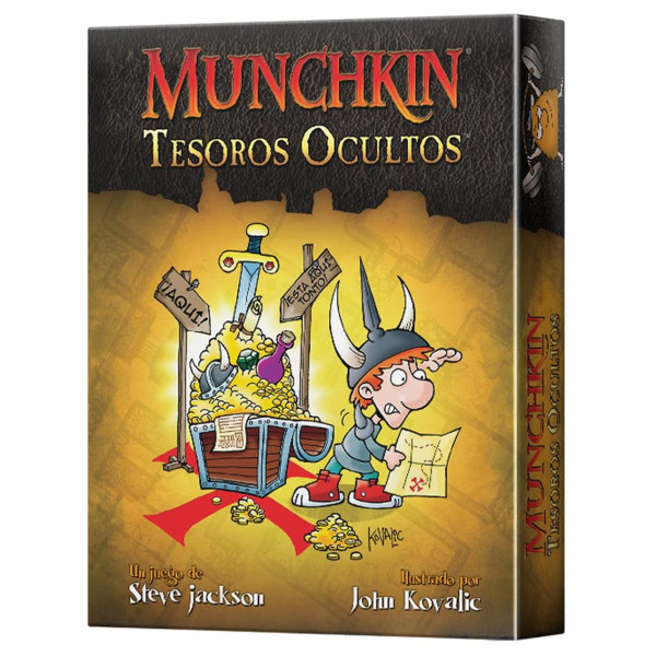 Juego de mesa munchkin tesoros ocultos pegi 10 D