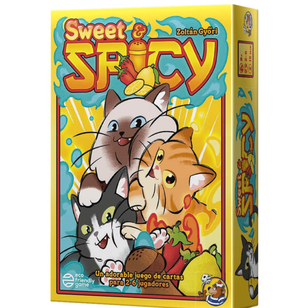 Juego de mesa sweet and spicy 110 cartas pegi 8 D