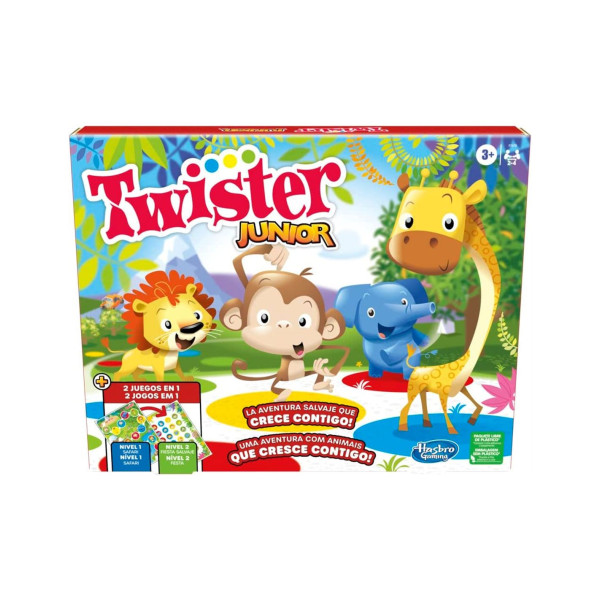 Juego hasbro twister junior -  versión multilingüe D