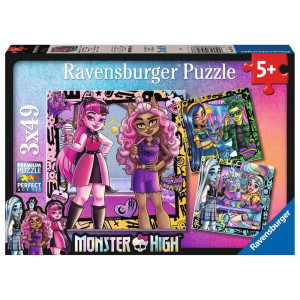 Quebra-cabeça Ravensburger Monster High 3x49 D