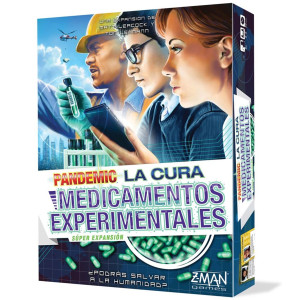 Juego de mesa pandemic la cura expansion medicamentos experimentales pegi 8 D