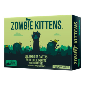 Juego de mesa exploding kittens zombie kittens edad recomendada 7 años D