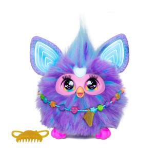 Juguete interactivo hasbro furby morado D