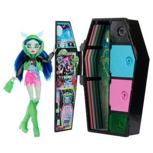 Muñeca mattel monster high skulltimate secrets neon frights ghoulia D