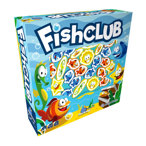 Jogo de tabuleiro Fish Club recomendado para 5 anos de idade D