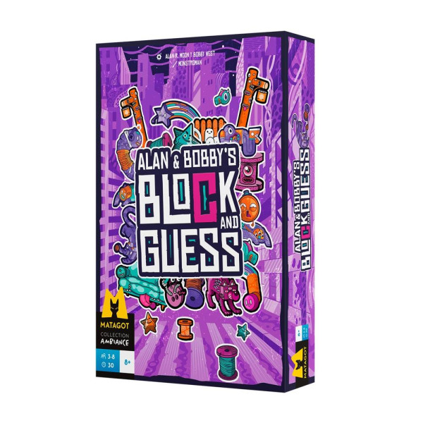 Juego de mesa block & guess edad recomendada 8 años D