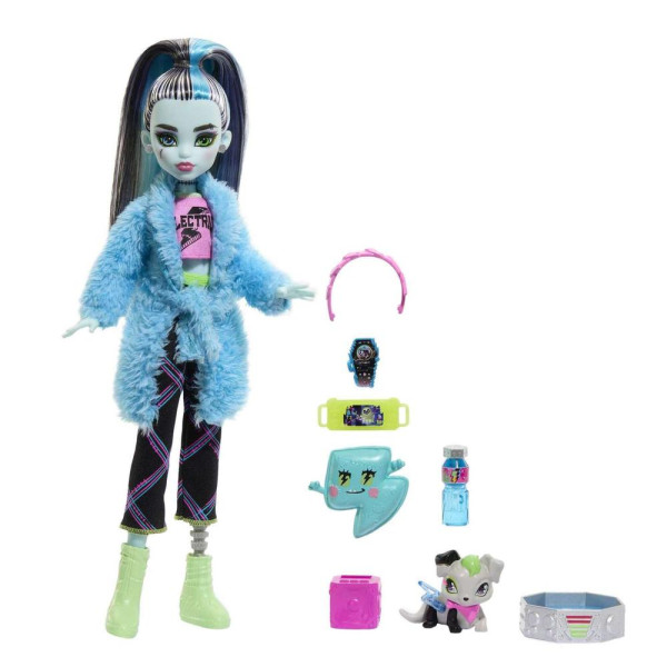 Monster High fiesta de pijamas Frankie Stein D