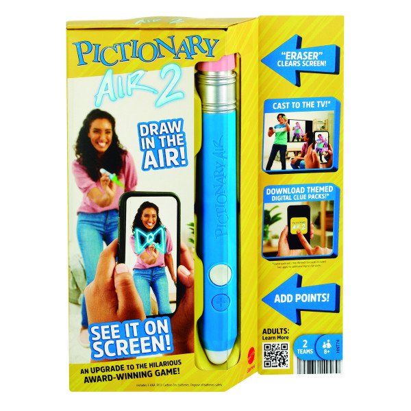 Jogo de tabuleiro Mattel Pictionary Air 2.0 D