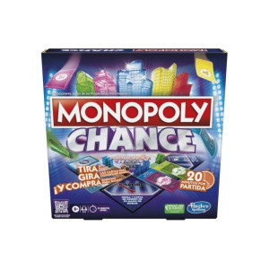 Juego de mesa hasbro monopoly chance español D