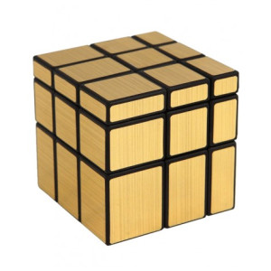 Rubik cube qiyi espelho 3x3 ouro D