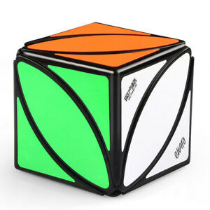 Cubo de rubik qiyi ivy modificação skewb bordas pretas D