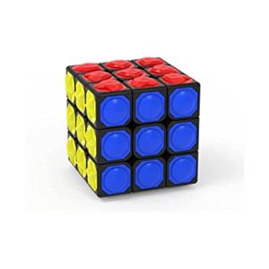 Cubo de rubik yj armadura 3x3 cego sem adesivo D