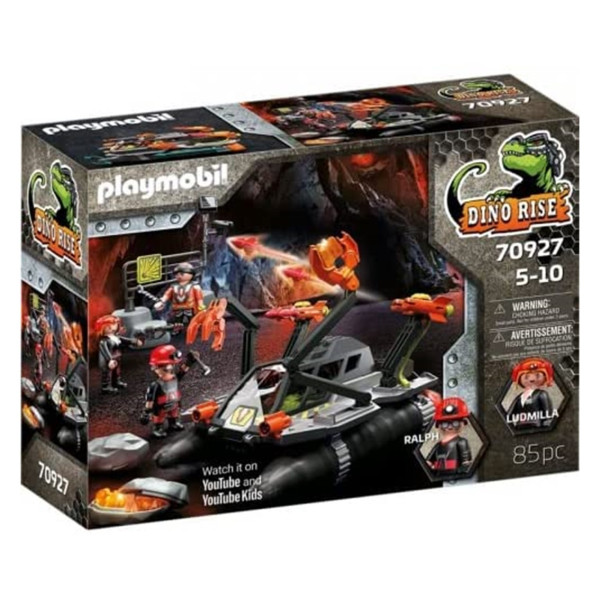 Playmobil dino rise comet corp. taladro de demolicion D