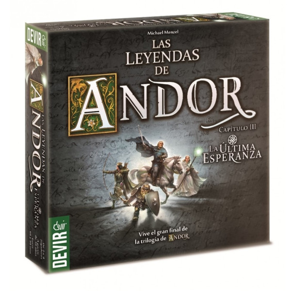 Jogo de tabuleiro Devir as lendas de andor a última esperança pegi 10 D