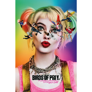 Poster birds of prey dazed and confused harley quinn D