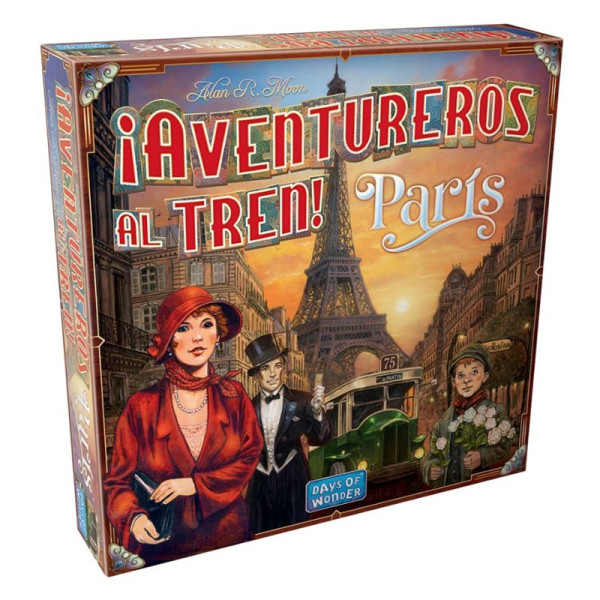 Juego de mesa ¡AVENTUREROS AL TREN! PARIS D