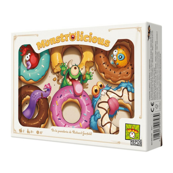 Juego de mesa monstrolicious edad recomendada 8 años D