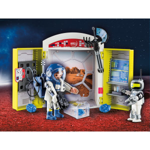 Missão do baú espacial Playmobil em Marte D