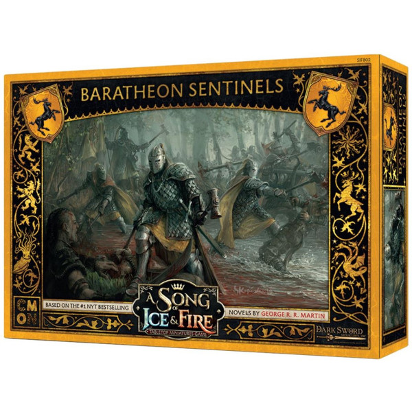 Juego de mesa asmodee cancion de hielo y fuego: centinelas baratheon pegi 14 D