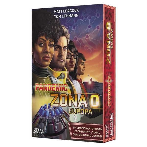 Juego de mesa pandemic: zona 0 europa pegi 8 D