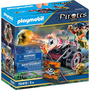 Playmobil pirates pirata con cañon D