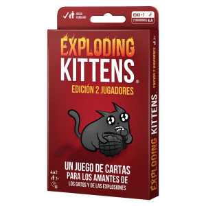 Explodir kittens jogo de mesa Edição 2 jogadores pegi 10 D