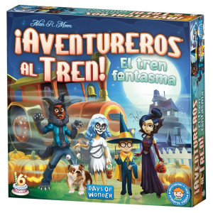 Juego de mesa ¡AVENTUREROS AL TREN! EL TREN FANTASMA D