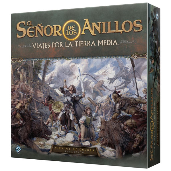 Jogo de mesa o senhor dos anéis ventos de guerra pegi 14 D