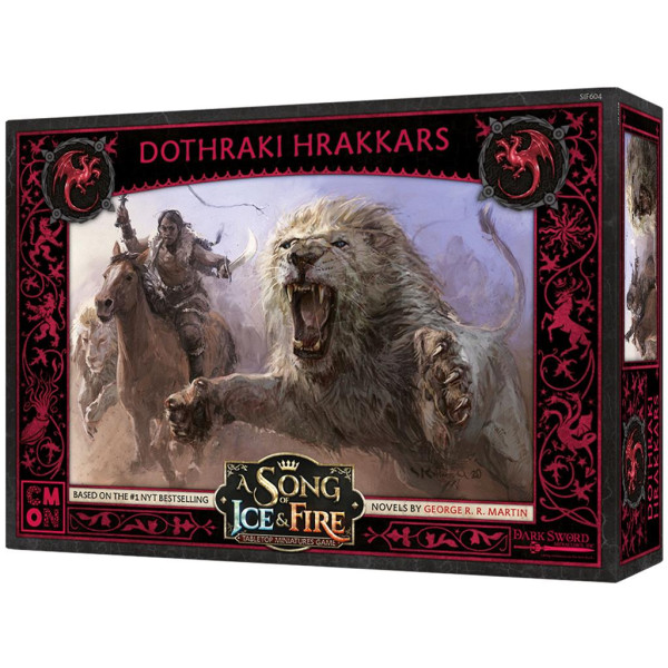 Juego de mesa cancion de hielo y fuego: dothraki hrakkars pegi 14 D