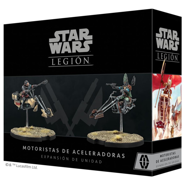 Jogo de tabuleiro Star Wars Legion: Pegi Accelerator Bikers 14 D