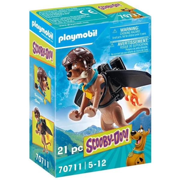 Playmobil scooby - doo! piloto de figura de coletor D