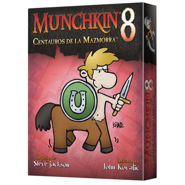 Juego de mesa munchkin 8: centauros de la mazmorra pegi 10 D