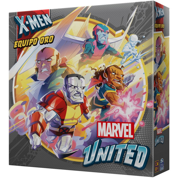 Juego de mesa marvel united equipo oro pegi 14 D