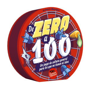 Juego de mesa de zero a 100 edad recomendada 12 años D