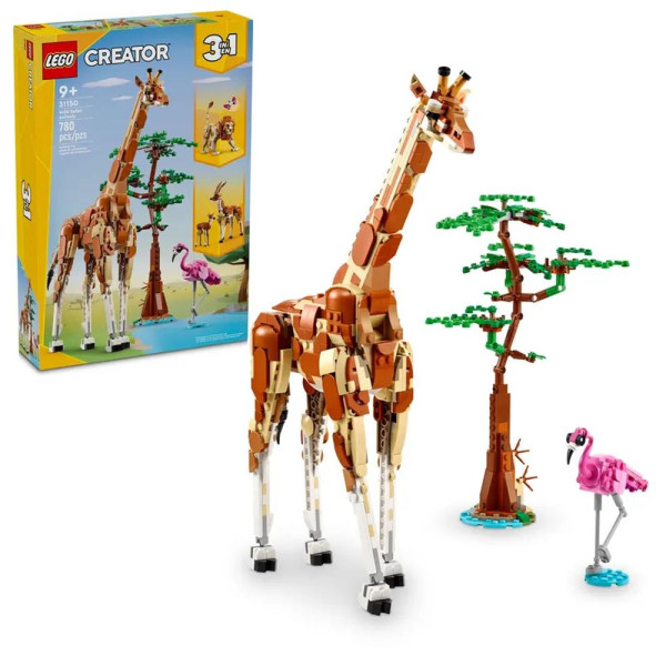 Safari de animais selvagens Lego D