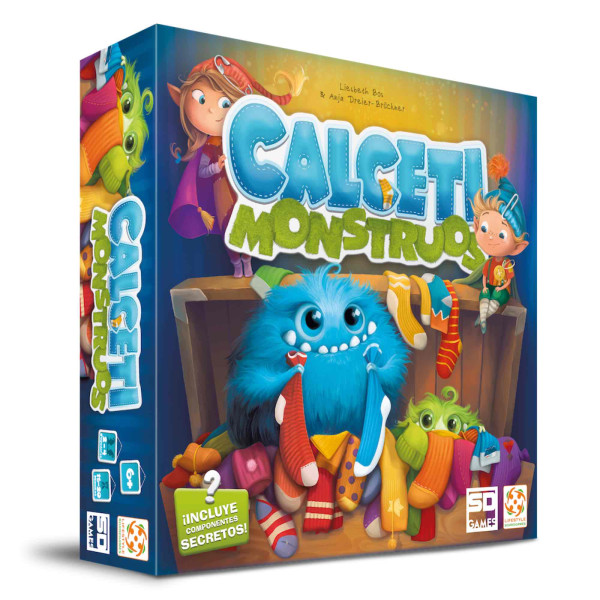 Jogo de mesa calcetimonstruos pegi 6 D