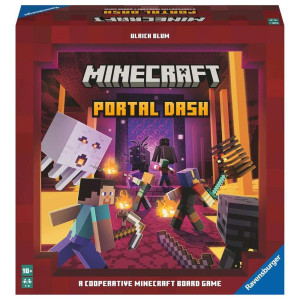 Ravensburger Minecraft Portal Dash Board Game (Ex Magma e Monstros) D