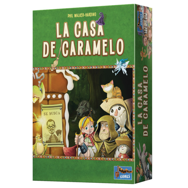 Juego de mesa la casa de caramelo pegi 10 D