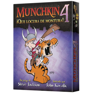 Jogo de tabuleiro Munchkin 4: que montaria maluca!pegi 10 D