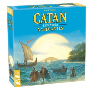 Juego de mesa devir catan navegantes de catan 4 jugadores pegi 8 D