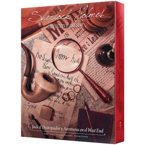 Jogo de mesa sherlock holmes: jack the pegi Ripper 12 D