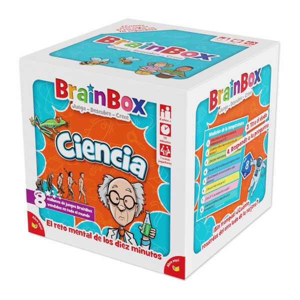 Juego de mesa brainbox ciencia D