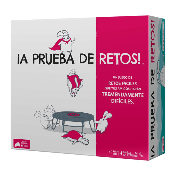 Juego de mesa ¡a prueba de retos! edad recomendada 7 años D