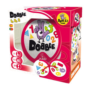 Juego de mesa dobble formas y numeros edad recomendada 3 años D