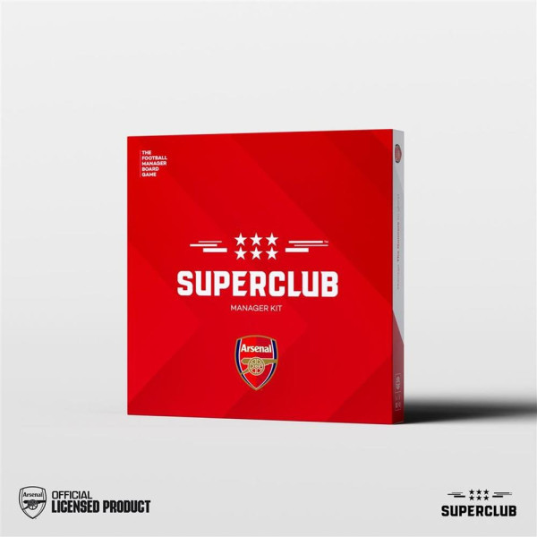 Juego de mesa superclub arsenal manager kit ingles D